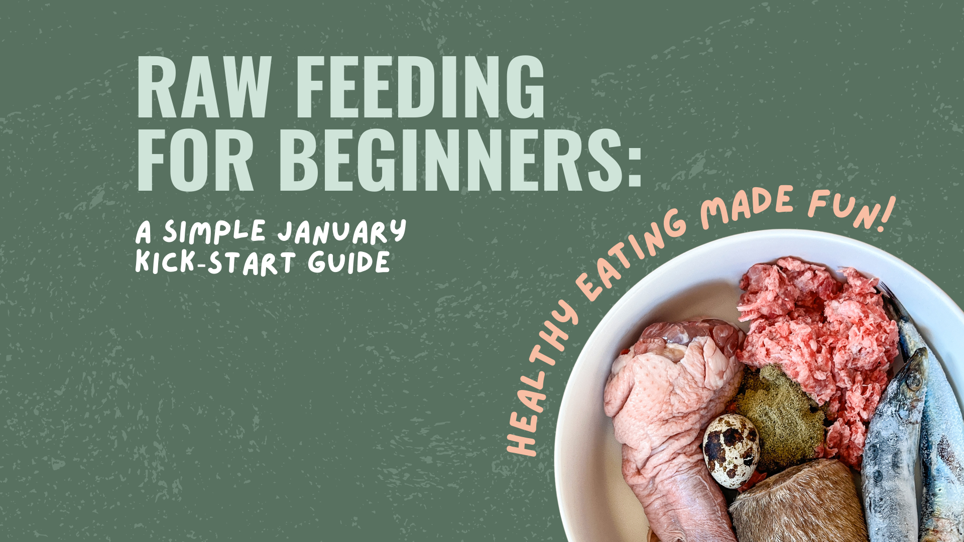 Raw Feeding for Beginners: A Simple January Kick‑Start Guide