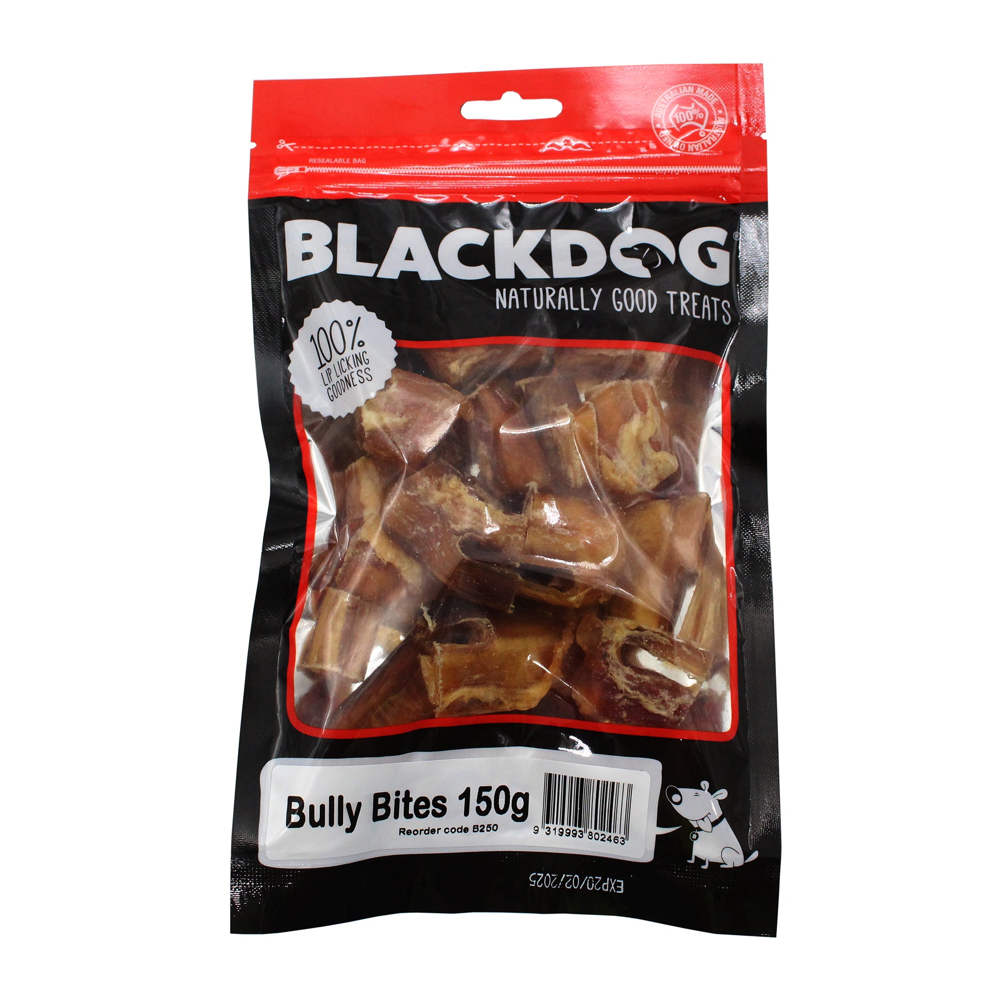 BLACKDOG BULLY BITES 150g