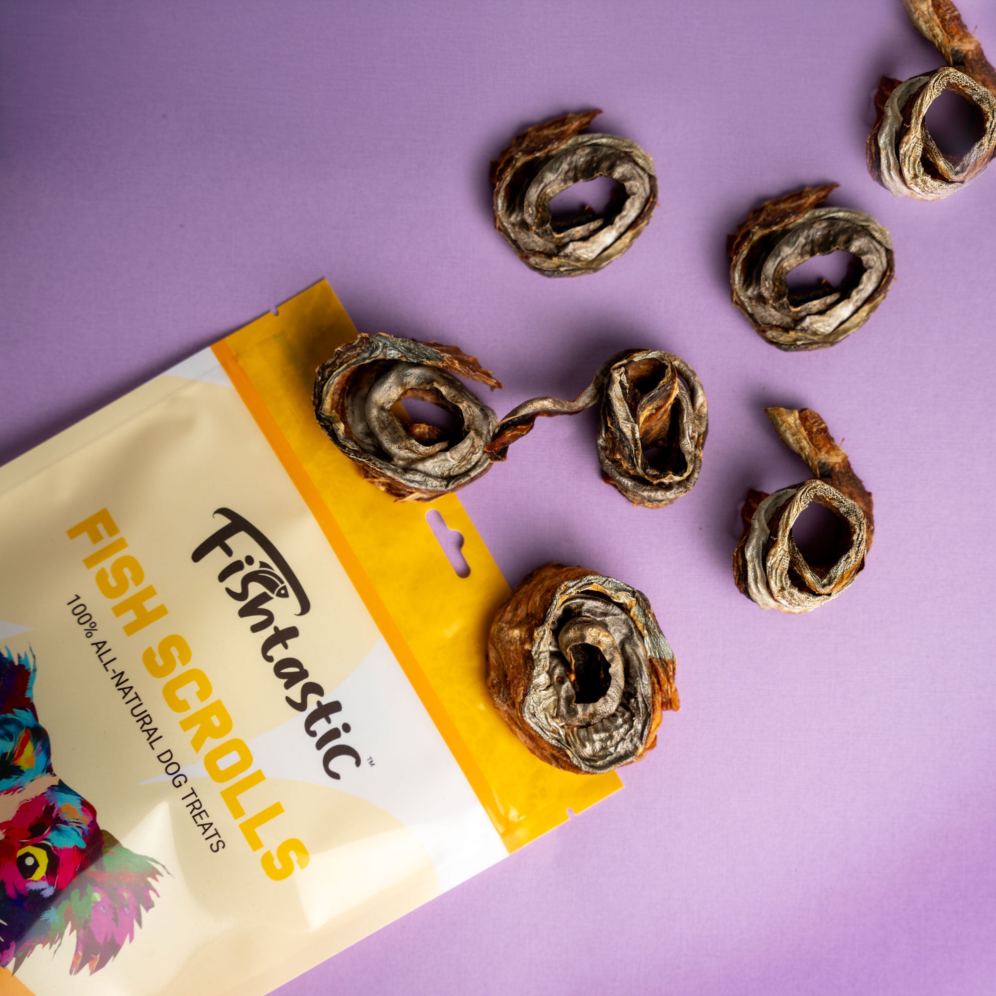 Fishtastic Fish Scrolls - Hand Crafted Chews (150gram)