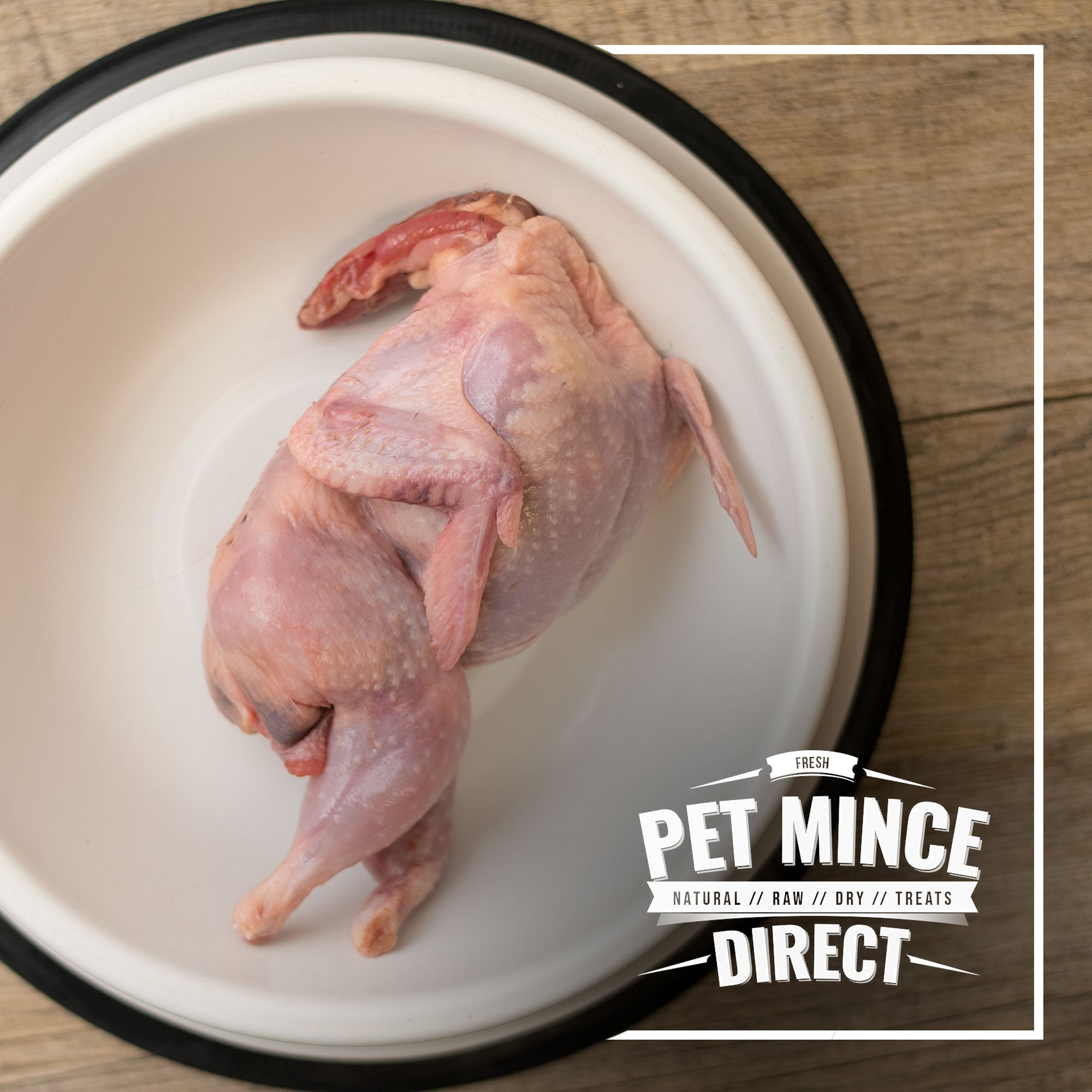 Quail Shop RAW QUAIL – Pet Mince Direct