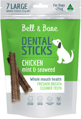 Chicken, Mint and Seaweed Dental Sticks