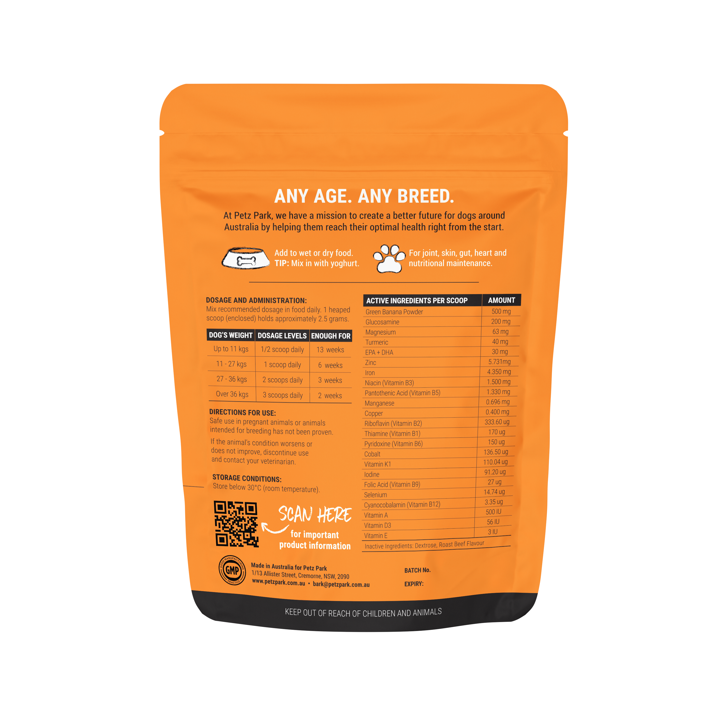MULTIVITAMIN - SUPPLEMENT