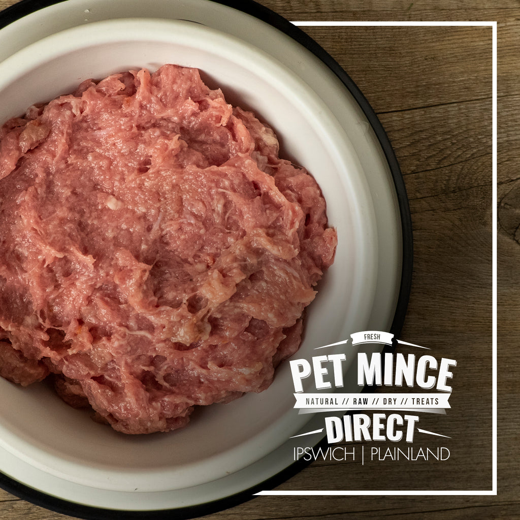 BONELESS CHICKEN MINCE Pet Mince Direct