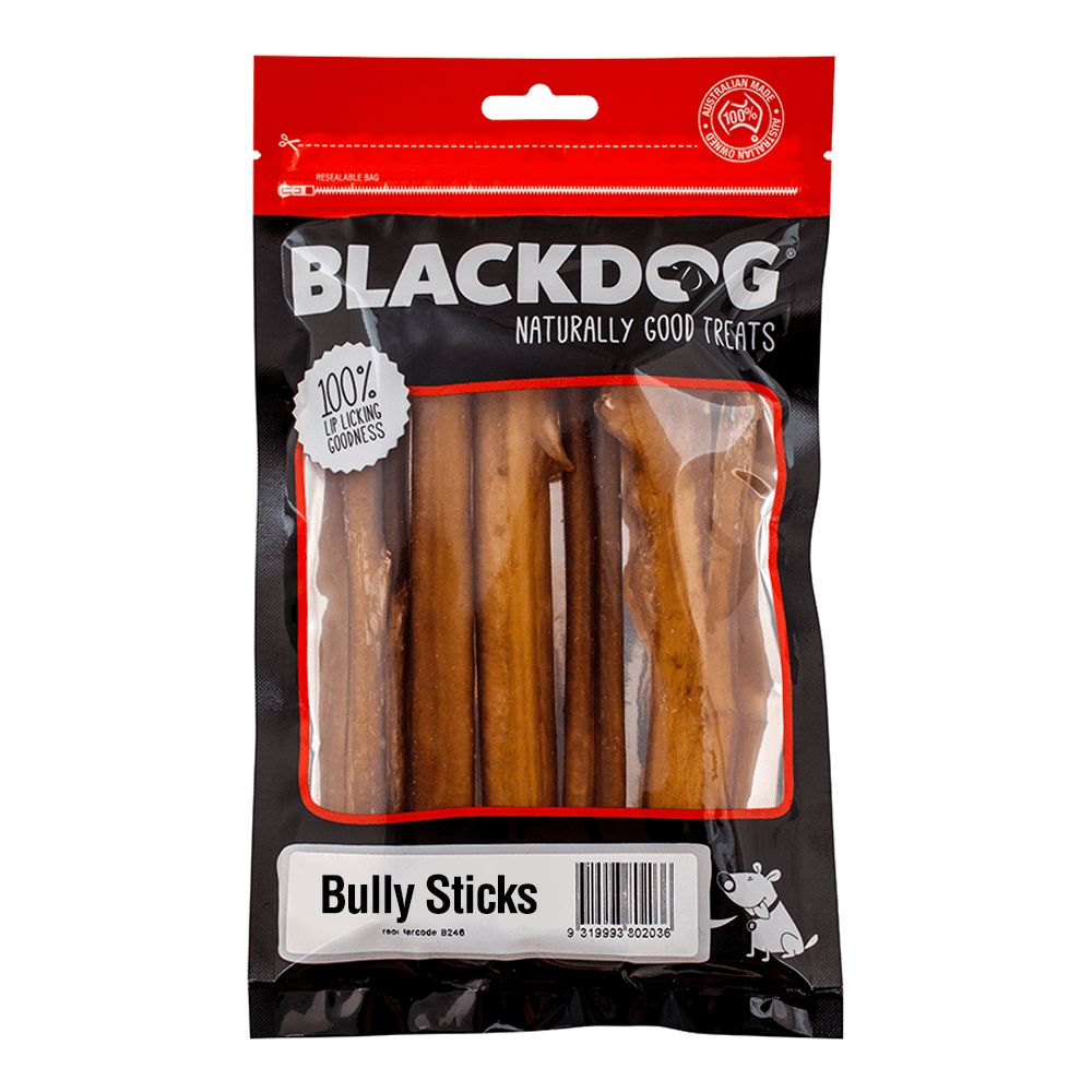 BLACKDOG BULLY STICKS 5 PACK Pet Mince Direct