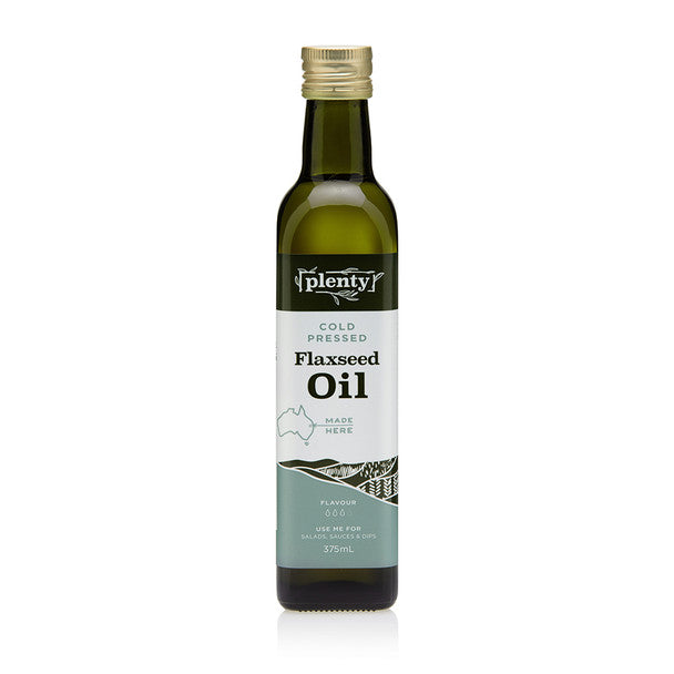 COLD PRESSED FLAXSEED OIL 375ml